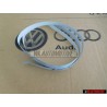 Γνήσιο VW Διακοσμητική Λωρίδα Για Πόρτα Σατινέ Μαύρο - 191853515A 6BX