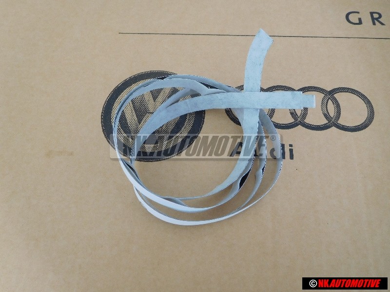 Γνήσιο VW Διακ. Λωρίδα Για Πλαϊνό Τμήμα Σατινέ Μαύρο - 191853536A 6BX