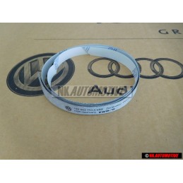 Γνήσιο VW Διακοσμητική Λωρίδα Για Πόρτα Σατινέ Μαύρο - 193853753A 6BX