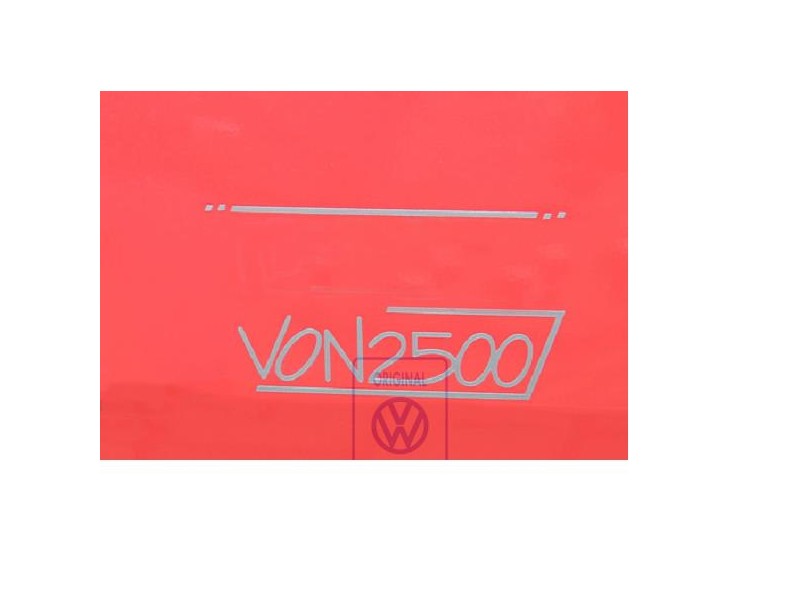 Γνήσιο VW Επιγραφή Μεμβράνης - 255853675A
