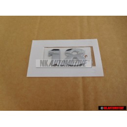 Γνήσιο VW 1.8 Οπίσθιο Σήμα Έμβλημα Χρωμέ - 3B0853675 739