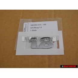Γνήσιο VW 1.8 Οπίσθιο Σήμα Έμβλημα Χρωμέ - 3B0853675 739