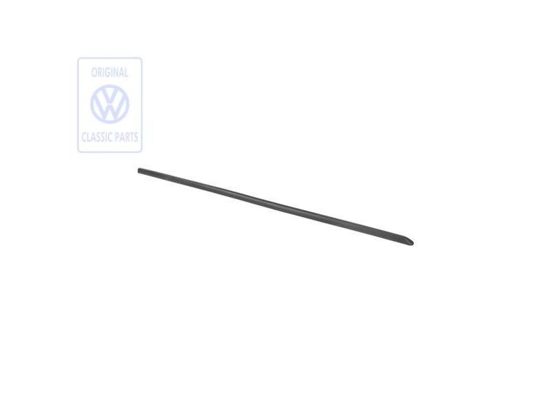 Γνήσιο VW Λωρίδα Προστασίας Για Πόρτα Σατινέ Μαύρο - 6N4853516A B41