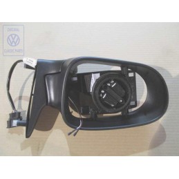 Γνήσιο VW Περίβλημα Εξωτερικού Καθρέφτη Σατινέ Μαύρο - 7M1857507F 01C