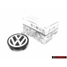 Γνήσιο VW Διακοσμητικό Καπάκι Τροχού Χρώματα Χρωμίου/Μαύρο - 7D0601165 BXF