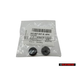 Γνήσιο VW Κουμπί Soul (Μαύρο) - 443857847B 4PK