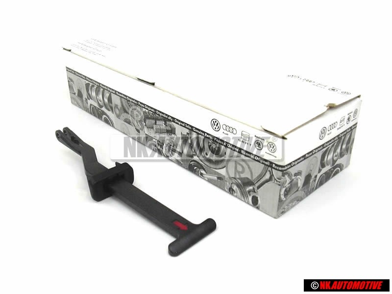 Γνήσιο VW Ράβδος Απασφάλισης Σατινέ Μαύρο - 3B0823593D 01C