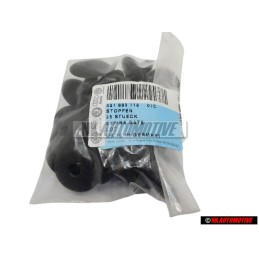 Γνήσιο VW Πώμα Σατινέ Μαύρο - 321863119 01C