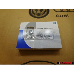 Γνήσιο VW Κάλυμμα Κλειδιού Λευκό - 1S0087012 084