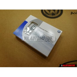 Γνήσιο VW Κάλυμμα Κλειδιού Λευκό - 1S0087012 084
