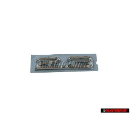 Γνήσιο Audi 2.3 Οπίσθιο Σήμα Έμβλημα Χρωμέ - 8A0853743D 2ZZ