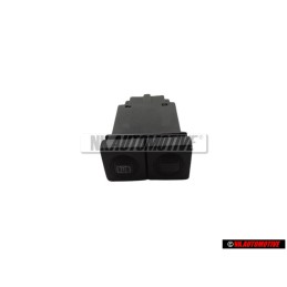 Γνήσιο VW Διακόπτης Για Θερμαινόμενο Πίσω Παρμπρίζ Σατινέ Μαύρο - 535959621A 01C