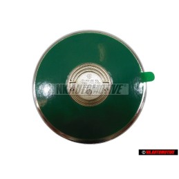 Γνήσιο VW Οπίσθιο Σήμα Έμβλημα Μάυρο Χρωμέ - 1C0853630K WV9