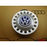 Γνήσιο VW Διακοσμητικό Καπάκι Τροχού Ασημί Brillant/Μπλε/Λευκό - 1C0601149D GTT