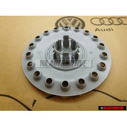 Γνήσιο VW Διακοσμητικό Καπάκι Τροχού Ασημί Brillant/Μπλε/Λευκό - 1C0601149D GTT