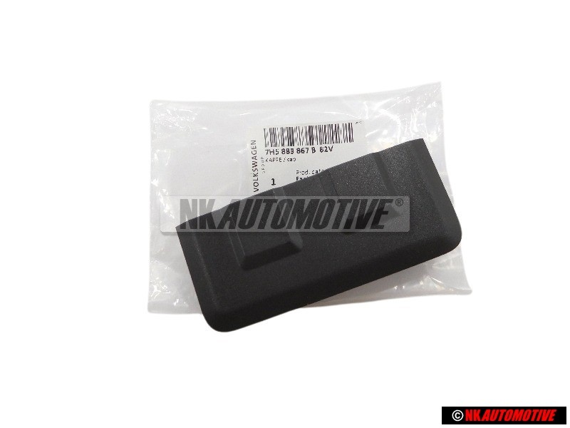 Γνήσιο VW Κάλυμμα Titan Μαύρο - 7H5883867B 82V