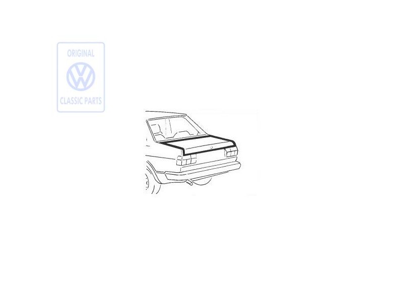 Γνήσιο VW Πίσω Καπό - 161827025B
