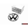 Γνήσιο VW Εμπρόσθιο Σήμα Έμβλημα Μάσκας Χρωμέ - 1J0853601 FDY