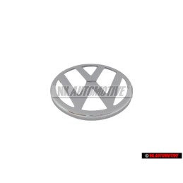 Γνήσιο VW Εμπρόσθιο Σήμα Έμβλημα Μάσκας Χρωμέ - 1J0853601 FDY
