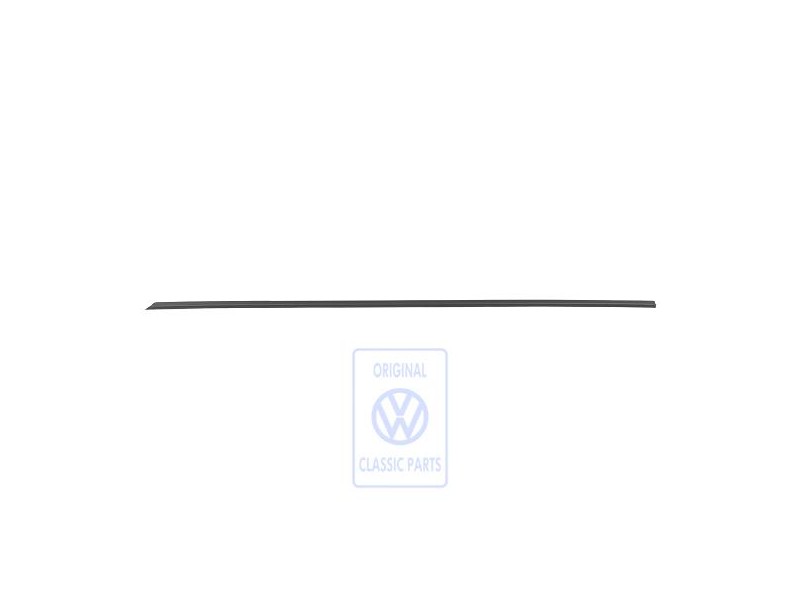 Γνήσιο VW Διακοσμητική Λωρίδα Φτερού Σατινέ Μαύρο - 161853508A 01C