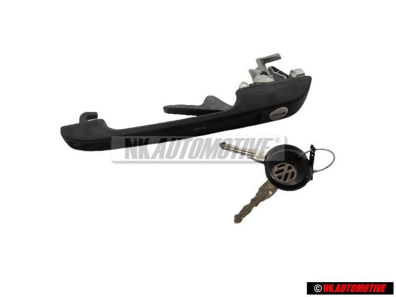 Γνήσιο VW Χειρ. Πόρτας Εξωτερικά, Μαύρη - 191837205A