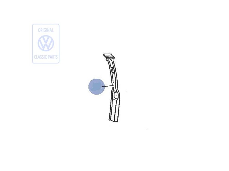 Γνήσιο VW Τμηματικό Μέρος - Κολόνα Β - 173809842A