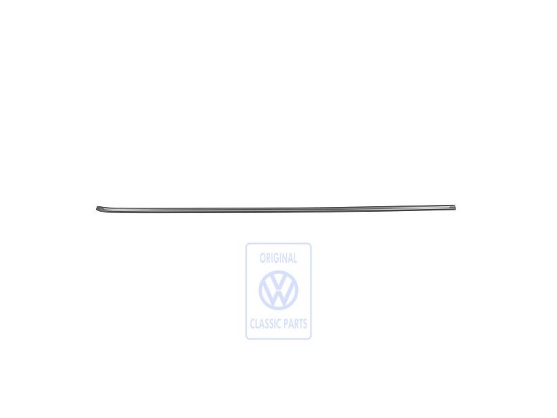 Γνήσιο VW Διακ Λωρίδ Για Το Πλαϊνό Μέρος Σατινέ Μαύρο/Χρωμέ - 171853536A EG8