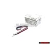 Γνήσιο VW Λουρί Κλειδιών Σκούρο Καφέ - 000087610T 530