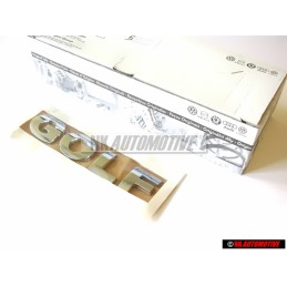Γνήσιο VW GOLF Οπίσθιο Σήμα Έμβλημα Χρωμέ - 1J6853687 739