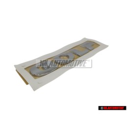 Γνήσιο VW GOLF Οπίσθιο Σήμα Έμβλημα Χρωμέ - 1J6853687 739