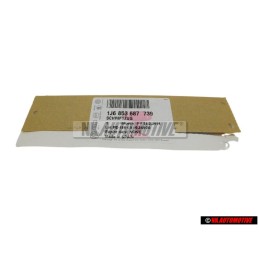 Γνήσιο VW GOLF Οπίσθιο Σήμα Έμβλημα Χρωμέ - 1J6853687 739
