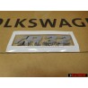 Γνήσιο VW R32 Οπίσθιο Σήμα Έμβλημα Χρωμέ - 1J0853675Q 739
