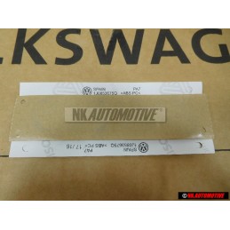 Γνήσιο VW R32 Οπίσθιο Σήμα Έμβλημα Χρωμέ - 1J0853675Q 739