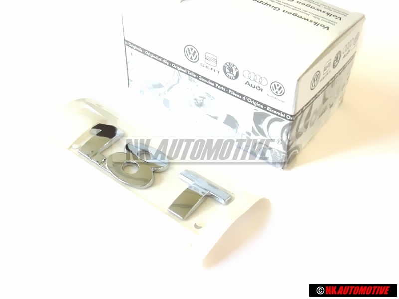 Γνήσιο VW 1.8T Οπίσθιο Σήμα Έμβλημα Χρωμέ - 3B0853675A 739