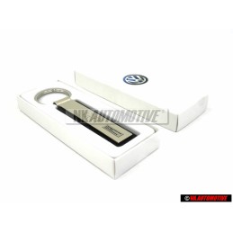 Γνήσιο VW Μπρελόκ Κλειδιού Ασημί/Μαύρο - 000087010F YPN