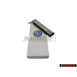 Γνήσιο VW Μπρελόκ Κλειδιού Ασημί/Μαύρο - 000087010F YPN