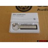 Γνήσιο VW Μπρελόκ Κλειδιού Ασημί/Μαύρο - 000087010AAYPN