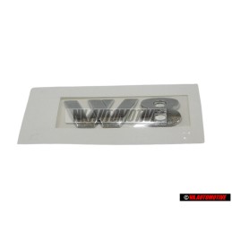 Γνήσιο VW W8 Οπίσθιο Σήμα Έμβλημα Χρωμέ - 3B0853675R 739
