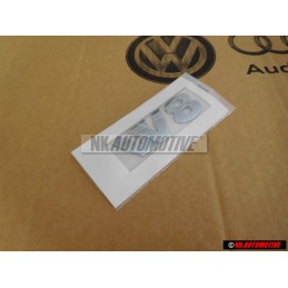 Γνήσιο VW W8 Οπίσθιο Σήμα Έμβλημα Χρωμέ - 3B0853675R 739