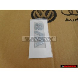 Γνήσιο VW W8 Οπίσθιο Σήμα Έμβλημα Χρωμέ - 3B0853675R 739