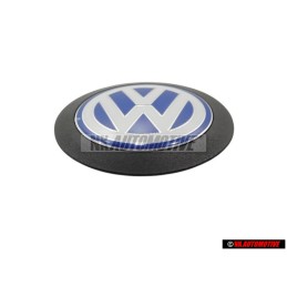 Γνήσιο VW Σήμα Έμβλημα Κάλυψης Κινητήρα Μπλέ/Άσπρο - 038103940F