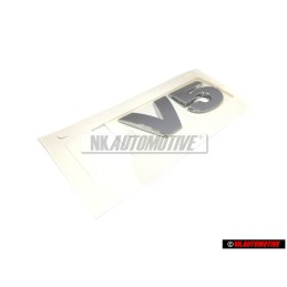 Γνήσιο VW V5 Οπίσθιο Σήμα Έμβλημα Χρωμέ - 1J0853675D 739