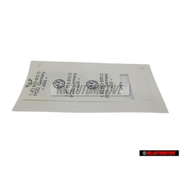 Γνήσιο VW V5 Οπίσθιο Σήμα Έμβλημα Χρωμέ - 1J0853675D 739