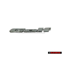Γνήσιο VW GOLF Οπίσθιο Σήμα Έμβλημα Χρωμέ - 1H6853687AH