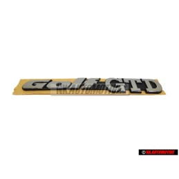 Γνήσιο VW GOLF GTD Οπίσθιο Σήμα Έμβλημα Χρωμέ - 1H6853687AE