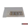 Γνήσιο VW TDI Οπίσθιο Σήμα Έμβλημα Χρωμέ - 3B0853675AN739