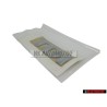 Γνήσιο VW TDI Οπίσθιο Σήμα Έμβλημα Χρωμέ - 3B0853675AN739