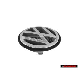 Γνήσιο VW Εμπρόσθιο Σήμα Έμβλημα Μάσκας Χρωμέ - 191853601H WM7