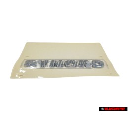 Γνήσιο VW SYNCRO Οπίσθιο Σήμα Έμβλημα Χρωμέ - 3B0853675F 739