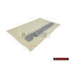 Γνήσιο VW SYNCRO Οπίσθιο Σήμα Έμβλημα Χρωμέ - 3B0853675F 739